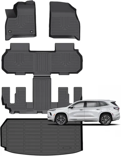 Vista 87 de Alfombrillas para Jeep Compass 2007-2016/2007-2016 Jeep Patriot/Dodge Caliber 2007-2012 para todo tipo de clima con forro de carga para automóvil