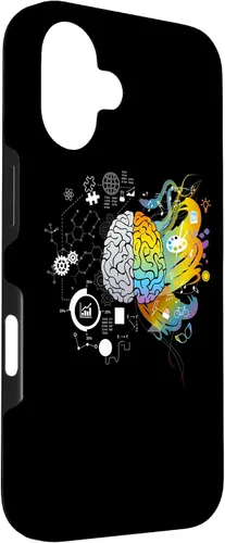 Vista 3 de iPhone 16 Neurología Neurología Colorido Cerebro Neurodiversidad Caso