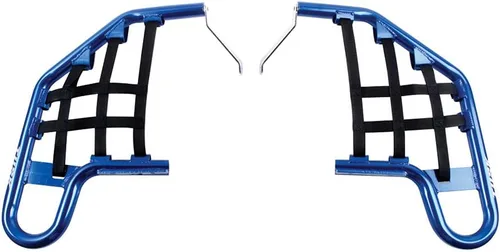 Vista 4 de TUSK Comp Series Nerf Barras plateadas con correas negras