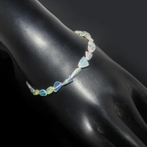 Vista 4 de MULTI GEMSTONE - Bangle Link Bracelet