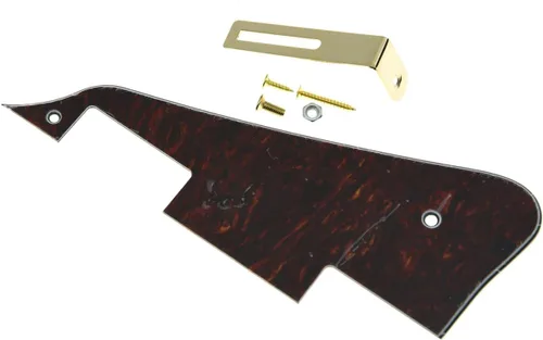 Vista 44 de Dopro Golpeador de guitarra LP con perla de abalone y soporte negro para Epi Les Paul