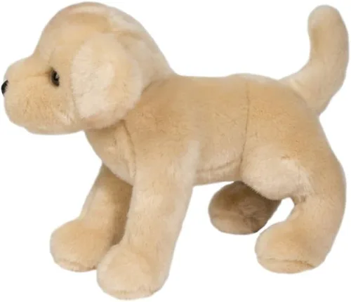 Vista 6 de Douglas Spankie - Animal de peluche de laboratorio amarillo, 12 pulgadas, suave y realista