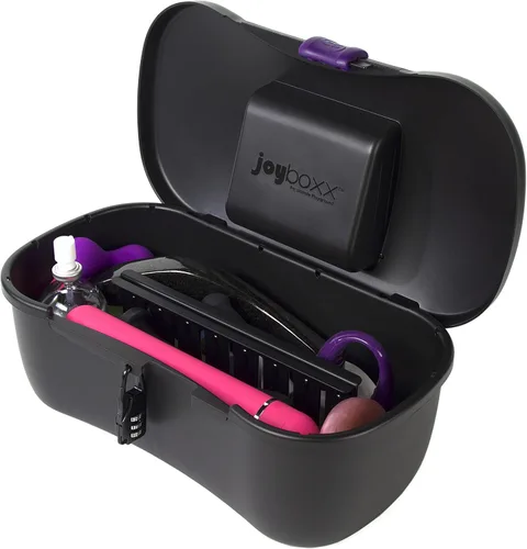 Vista 2 de Joyboxx + Playtray Edición Limitada - La caja de juguetes número 1 para adultos - Sistema higiénico de almacenamiento limpio y bloqueo, fabricado