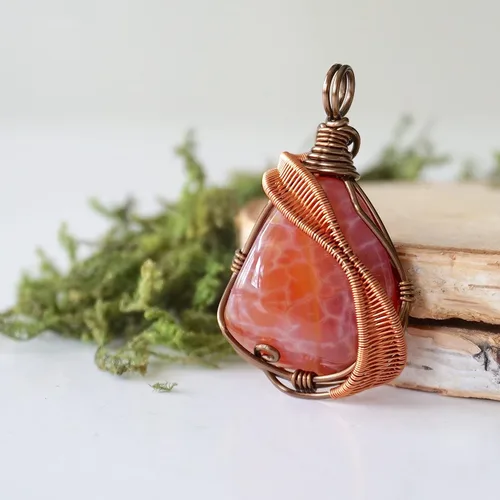 Vista 33 de Collar de cristal de piedra natal alternativo para mujer y hombre - plateado