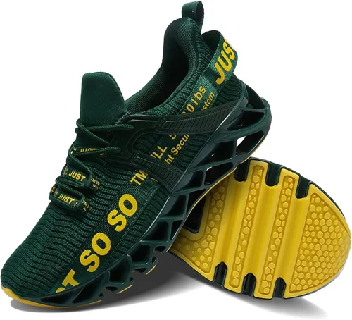 Vista 6 de Jsleap - Tenis de correr para hombre antideslizantes