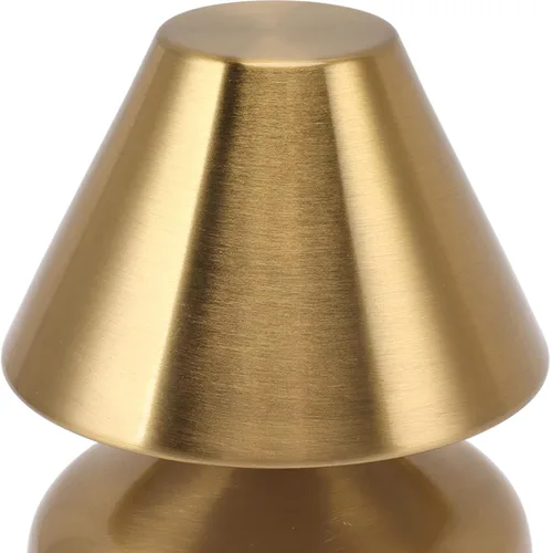 Vista 7 de Focket Lámpara de mesa inalámbrica, 3 colores de atenuación continua USB recargable, lámpara de escritorio LED de 1800 mAh, funciona