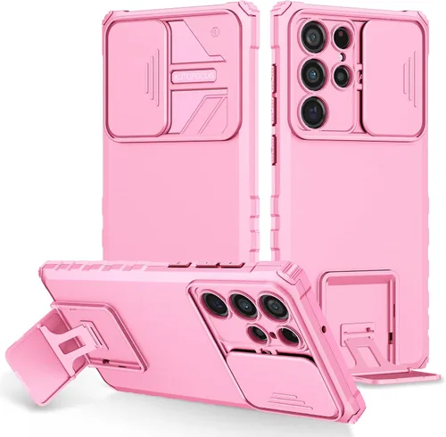 Vista 128 de Funda compatible con Samsung Galaxy M13 5G/A04 Dimensional Soporte Ventana Corredera Teléfono Móvil Funda Protectora a Prueba de Golpes para Samsung