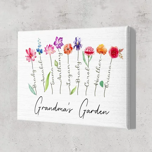 Vista 2 de Regalos geniales para abuela, regalos para el día de la madre, lienzo de jardín para abuelas, regalos para abuela, regalos para abuela, nana, gigi
