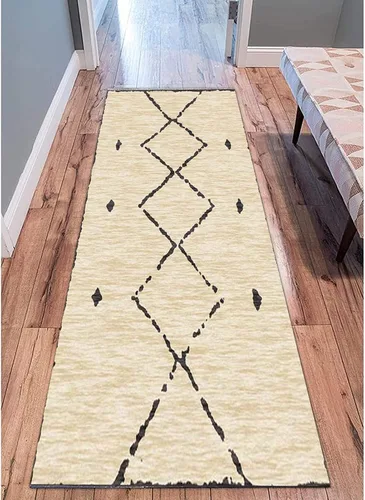 Vista 4 de Alfombra de pasillo para pasillo, diseño moderno, alfombra larga para pasillo, cocina, balcón, tapete de paso de 3.3 ft/4.9 ft/6.6 ft/8.2 ft/9.8