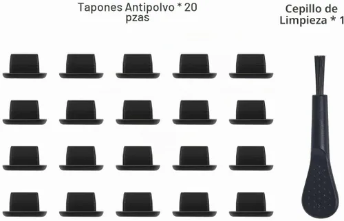 Vista 2 de 20 tapones antipolvo para iPhone 14, 14 Pro Max, 13, 13 Pro Max, 12, 12 Pro Max, 11, 11 Pro, X, XS, XR, 8, 7, iPhone Lightning puerto de carga