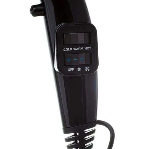 Vista 7 de Red Pro Secador de pelo de 3500 W Turbo Titanium con peine desenredante, cabello liso de secado rápido, multiajuste, botón de disparo frío, secadora