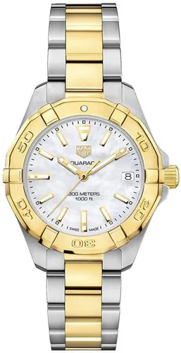 Vista 2 de TAG Heuer Reloj Aquaracer de Cuarzo - Diámetro 1.260 in WBD1320.BB0320, Blanco
