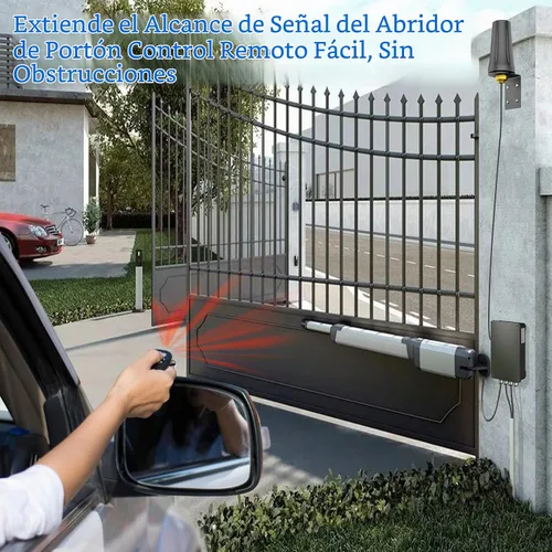 Vista 4 de Bingfu Antena para abridor de puerta de garaje para GTO Mighty Mule MM371W MM372W MM571W MM572W MMS100 LiftMaster Ghost Controls Multicode Antena