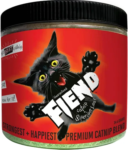 Vista 8 de Fiend Hierba gatera + Silvervine para gatos y gatitos Mezcla de nip fina premium de corte seguro con vid plateada vegana + ultra potente, América