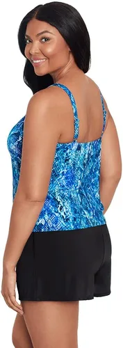 Vista 3 de Trimshaper Traje de baño de una pieza para mujer Water Lily Farrah Romper Copa suave
