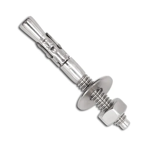 Vista 14 de Anclaje de cuña de 1/2" x 3-3/4 pulgadas, anclajes de hormigón de acero inoxidable, sujetadores de pernos de expansión de trabajo pesado