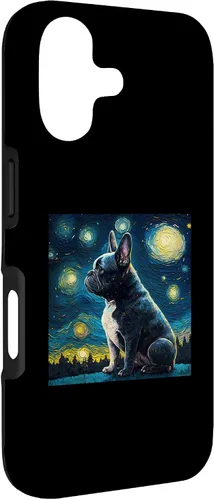 Vista 3 de Funda para iPhone 17 de perro Bulldog francés Van GOH