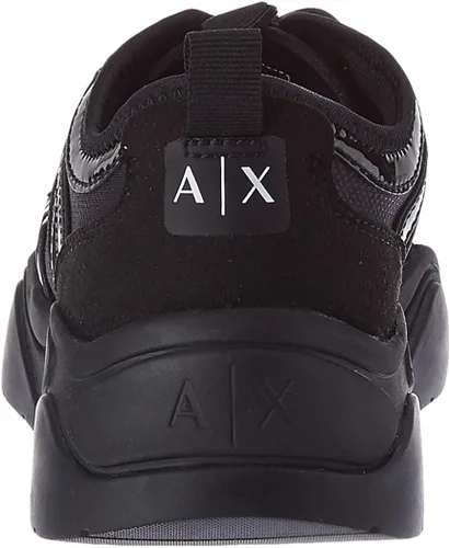 Vista 3 de AX ARMANI EXCHANGE Women's Ax Logo Streetwear Sneaker