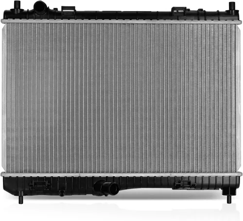 Vista 75 de SCITOO Conjunto de radiador de aluminio refrigerante del motor para 1986-1994 para Nissan D21 2.4L 3.0L 1987 para Nissan para Pathfinder 2.4L