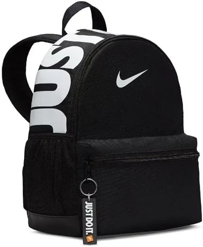 Vista 2 de Nike Brasilia JDI Mini Mochila - NegroBlanco, NegroBlanco, Moderno