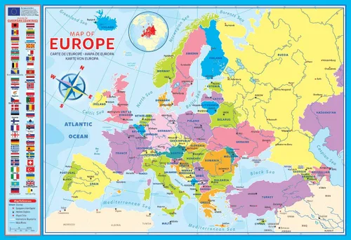 Vista 2 de Mapa de Europa