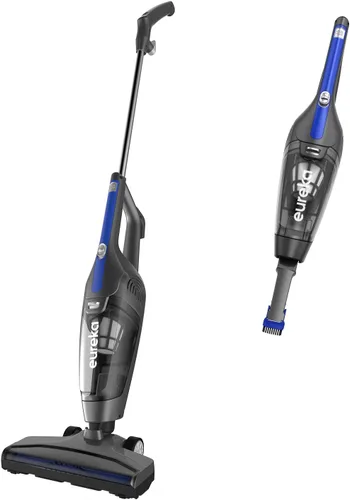 Vista 10 de Eureka Aspiradora de escoba con cable para el pelo de mascotas del hogar, aspiradora de escoba ligera con potente succión para alfombra, baldosa