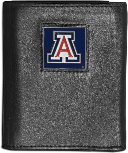 Vista 4 de Siskiyou Sports NCAA unisex Deluxe Leather Tri-fold Wallet