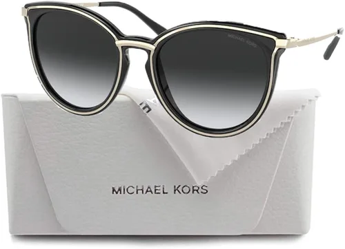Vista 3 de Michael Kors Brisbane MK1077 Round Sunglasses for Women BUNDLE With Designer iWear Complimentary Eyewear Kit
