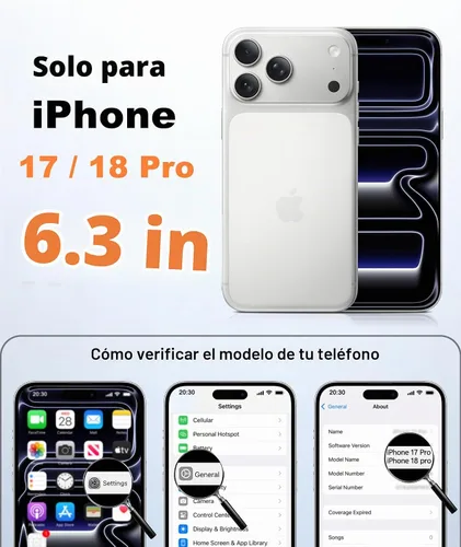 Vista 2 de FNTCASE Funda para iPhone 17 Pro: Fundas delgadas translúcidas de color azul claro compatibles con MagSafe, protección completa de la cámara