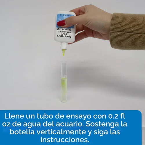 Vista 4 de API Kit de prueba de fosfato para agua dulce y salada, 64 onzas