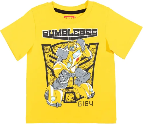 Vista 3 de Transformers Bumblebee Optimus Prime - Paquete de 3 camisetas para niños pequeños y grandes