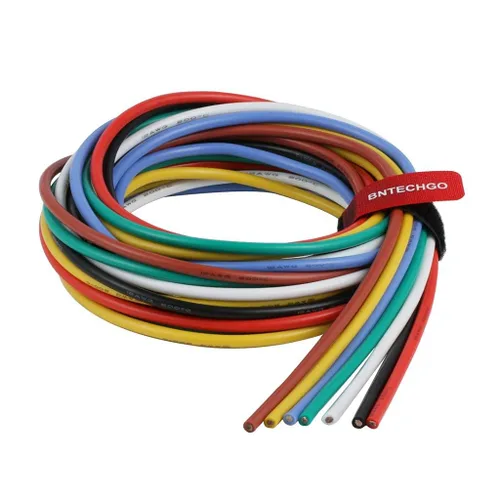 Vista 7 de BNTECHGO 12 Calibre Flexible 2 Conductores Paralelos de Silicona, Cable Rojo y Negro de 3 Pies, Cable de Cobre Estañado Trenzado