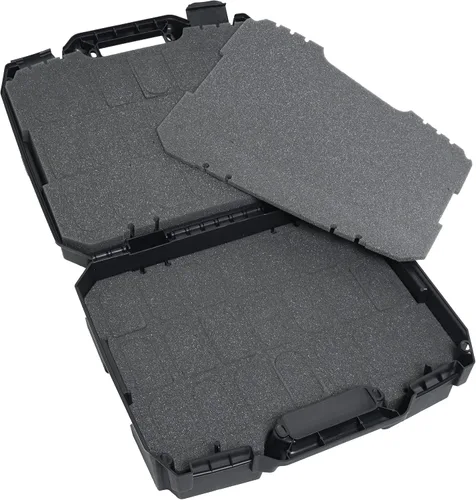 Vista 4 de Case Club Funda de transporte para 42 relojes Organiza y protege tu colección de relojes en una carcasa dura, con candado, viaje y almacenamiento