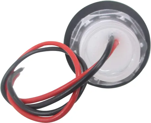 Vista 6 de Pactrade Marine 4 Piezas Bote LED Livewell Botón Redondo Azul Cortesía Luz OEM Impermeable
