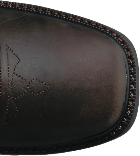 Vista 5 de ARIAT Botas de trabajo impermeables con punta cuadrada ancha para hombre, botas de cuero