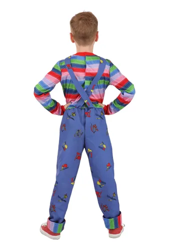 Vista 2 de Disfraz de Chucky de Child's Play para niño Multicolor