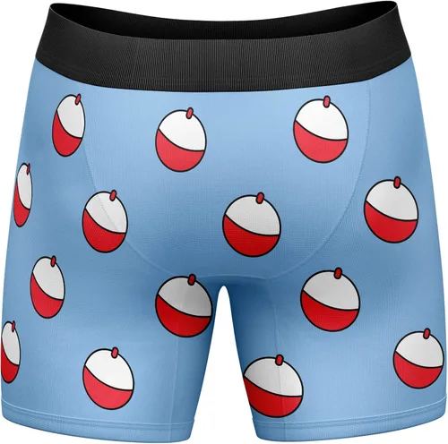 Vista 3 de Calzoncillos tipo bóxer para hombre, diseño sarcástico, divertido y de pesca sexual, chiste, ropa interior para chicos