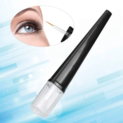 Vista 5 de 25 tubos de rímel vacíos de 0.2 fl oz, botellas de plástico para delineador de ojos, botella extensor de pestañas, recargable portátil, es