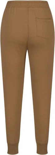 Vista 3 de Pantalones deportivos de forro polar para mujer, pantalones deportivos de entrenamiento con parte inferior de cincha, pantalones deportivos holgados