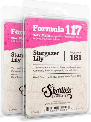 Vista 10 de Shortie's Candle Company Pure Carnation Wax Melts - Paquete múltiple de 2 barras altamente perfumadas, hechas con aceites esenciales y naturales
