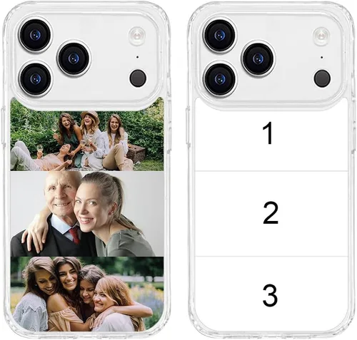 Vista 361 de Funda de teléfono personalizada para Apple iPhone 8 Plus iPhone 7 Plus, personalizada con foto, imagen, texto, imagen, diseño de imagen