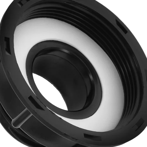Vista 7 de Ibc Tote Valve Adapter, PP Fine Thread to 2 Inch Coarse Thread