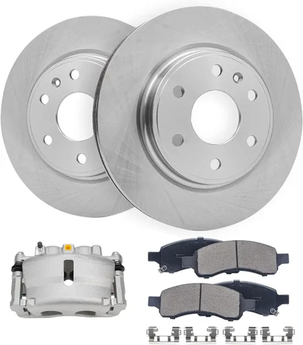 Vista 76 de Detroit Axle - 4 rotores de freno para Ford 1994-2004 Mustang, rotores de freno de disco delanteros y traseros 1995 1996 1997 1998 1999 2000 2001