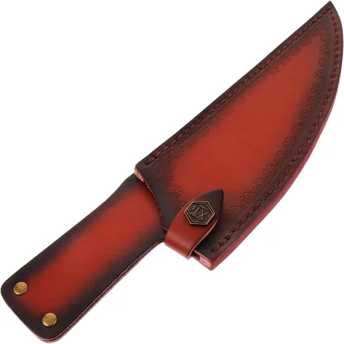 Vista 10 de CALLARON Funda de cuero para cuchillo de chef de 13 pulgadas, fundas portátiles para cuchillos, cubierta segura para cuchillos de chef, cubierta