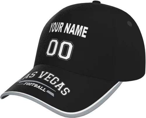 Vista 22 de Cap Custom Football Hats with Any Name and Number Personalized Gifts for Men Women Football Sports Fans