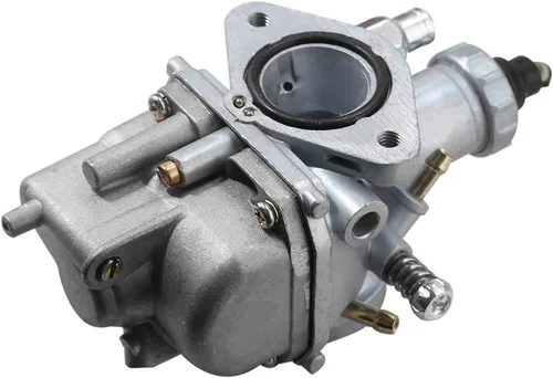Vista 2 de Saihisday Carburador YFM125 125 con pernos de línea de combustible de repuesto para Yamaha Breeze Grizzly Grizzly 125 YFM125 Moto 4 YFM225