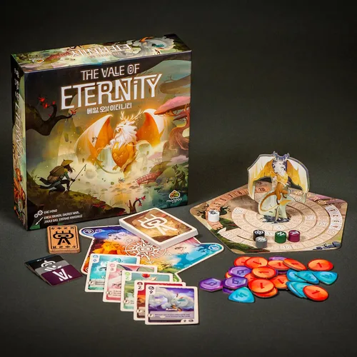 Vista 2 de Renegade Game Studios: Vale of Eternity Monster Doming - Juego de cartas de estrategia de dibujo para 2 a 4 jugadores, mayores de 14 años