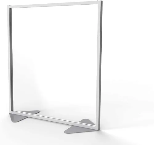 Vista 13 de Ghent Divisor de privacidad para división de habitación, tablero de vinilo de doble cara con marco de aluminio y relleno de panel completo