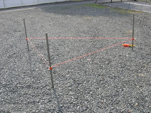 Vista 2 de Juego de 10 estacas para hormigón de 3/4" x 24