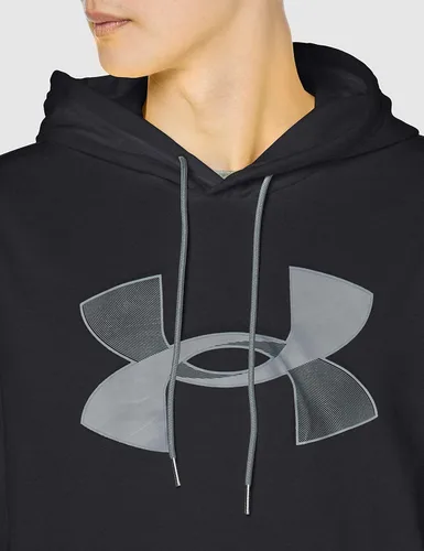 Vista 5 de Under Armour - Sudadera con capucha de vellón Armour Fleece para hombre, con logotipo grande